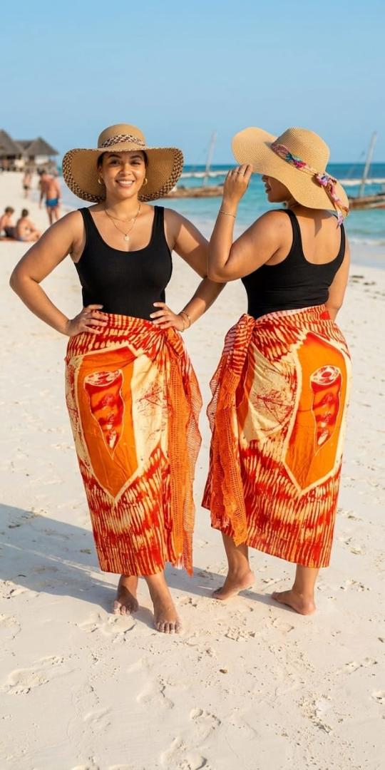 Tie Waist Wrap Skirt