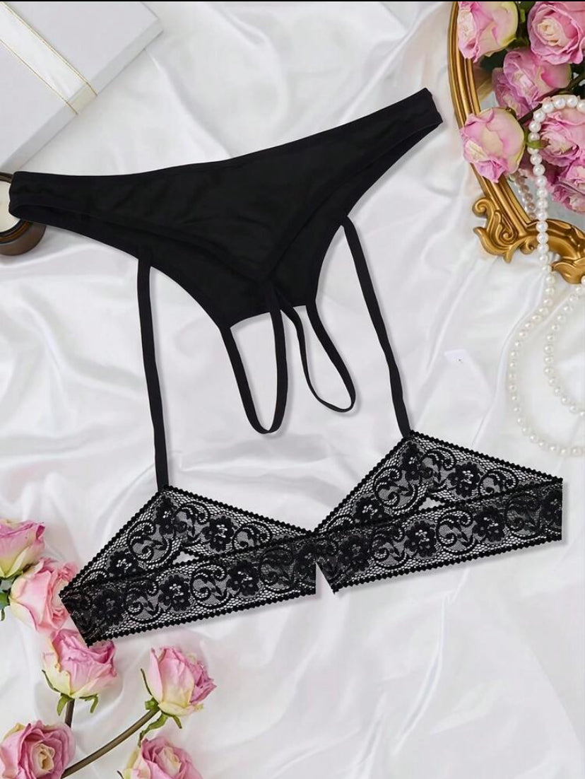 Only for My Husband Crotchless Panty