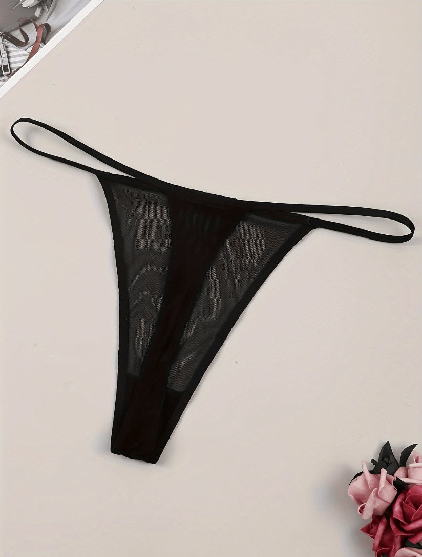 Yes, I’m Wet 24/7 Sheer Thong