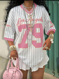 Pink Graphic Tee Shirt